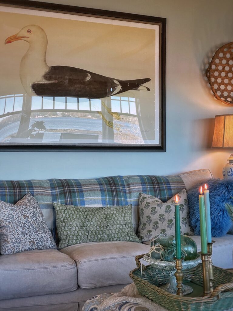 Coastal Style  Decorating With Seashells All Year Round - Molly in Maine