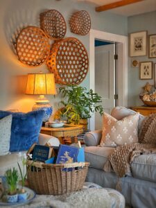 Creative Wall Decor Part 2: Non-Art Displays - Molly in Maine
