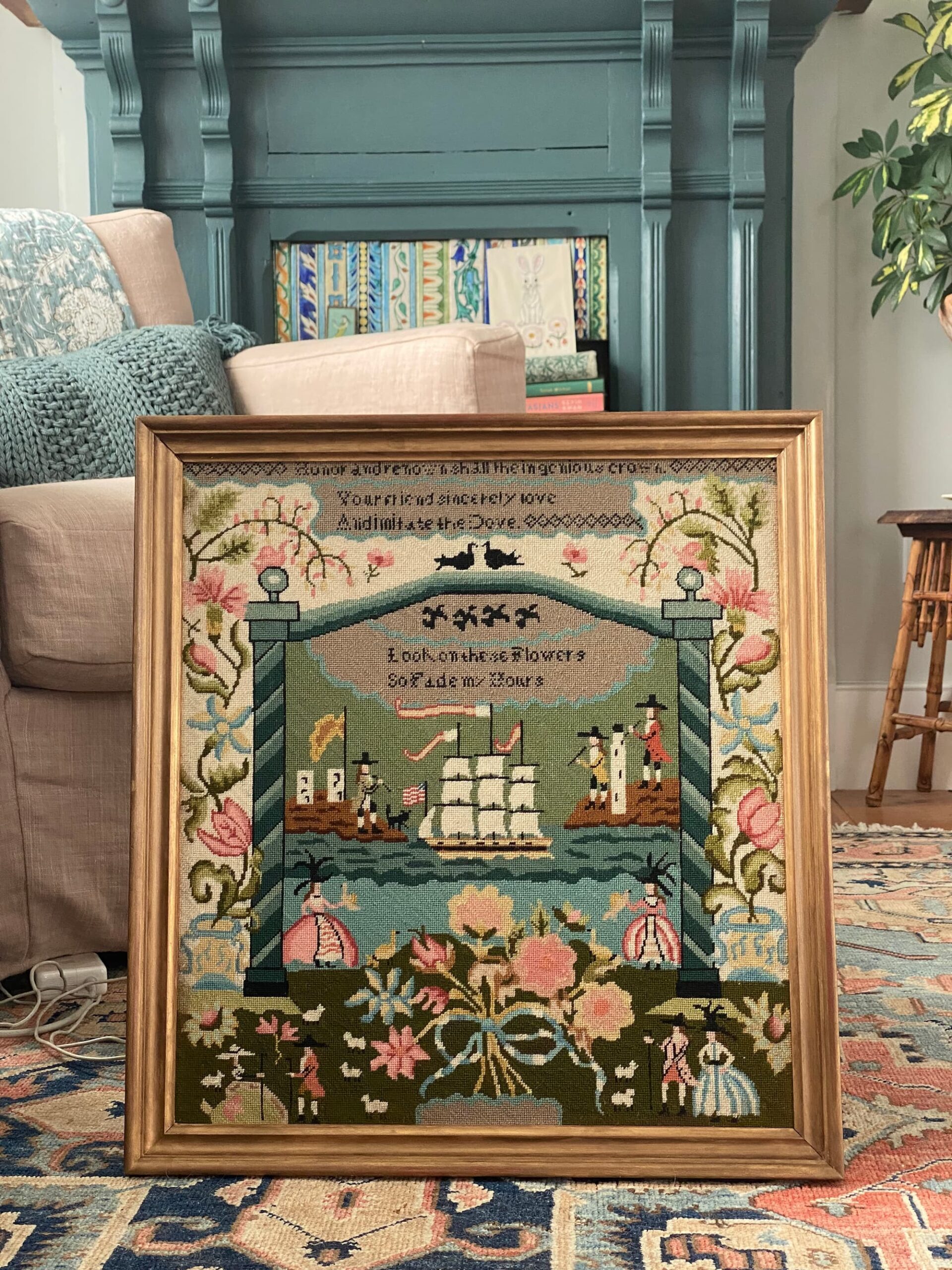Creative Wall Decor Part 2: Non-Art Displays - Molly in Maine
