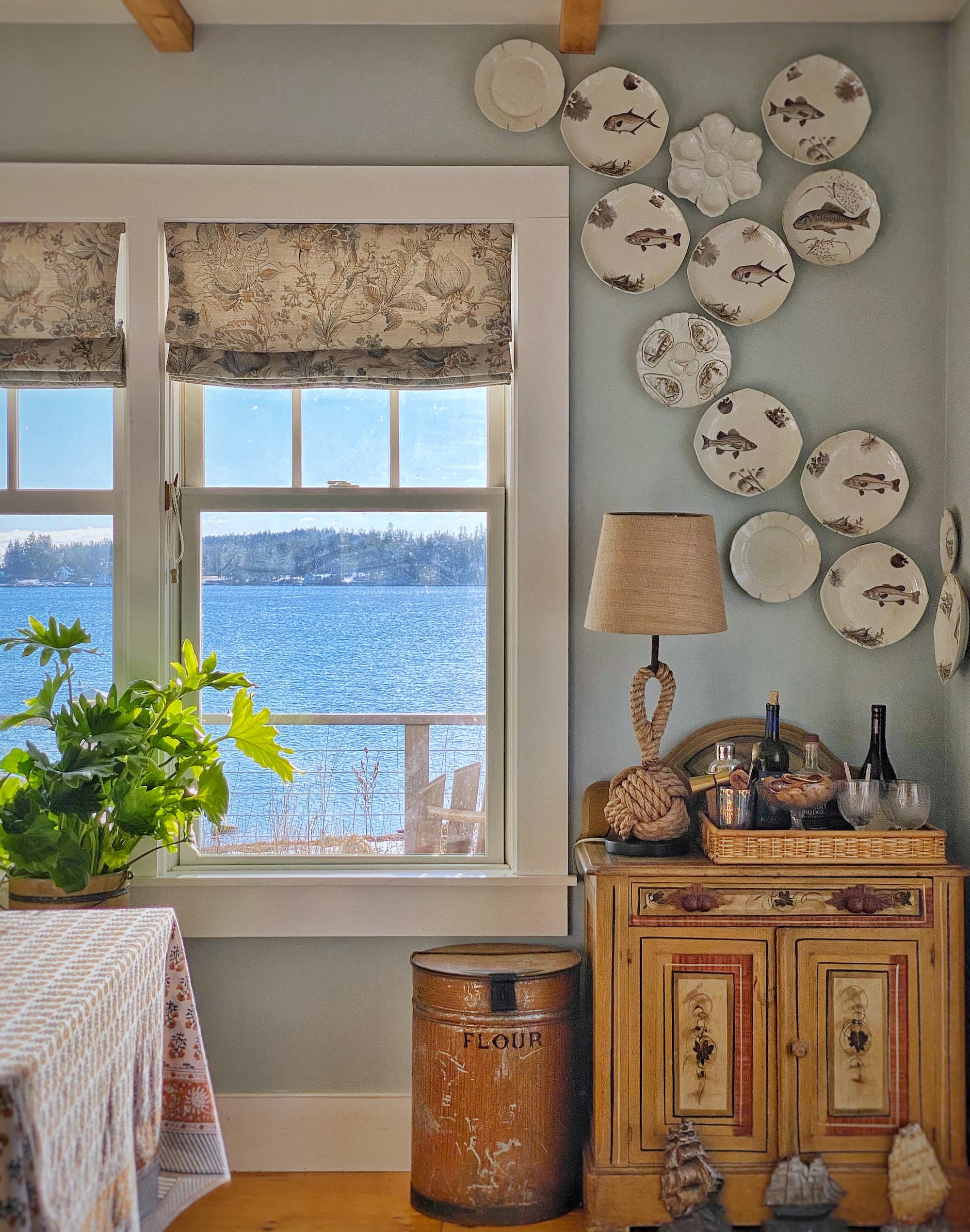 Creative Wall Decor Part 2: Non-Art Displays - Molly in Maine