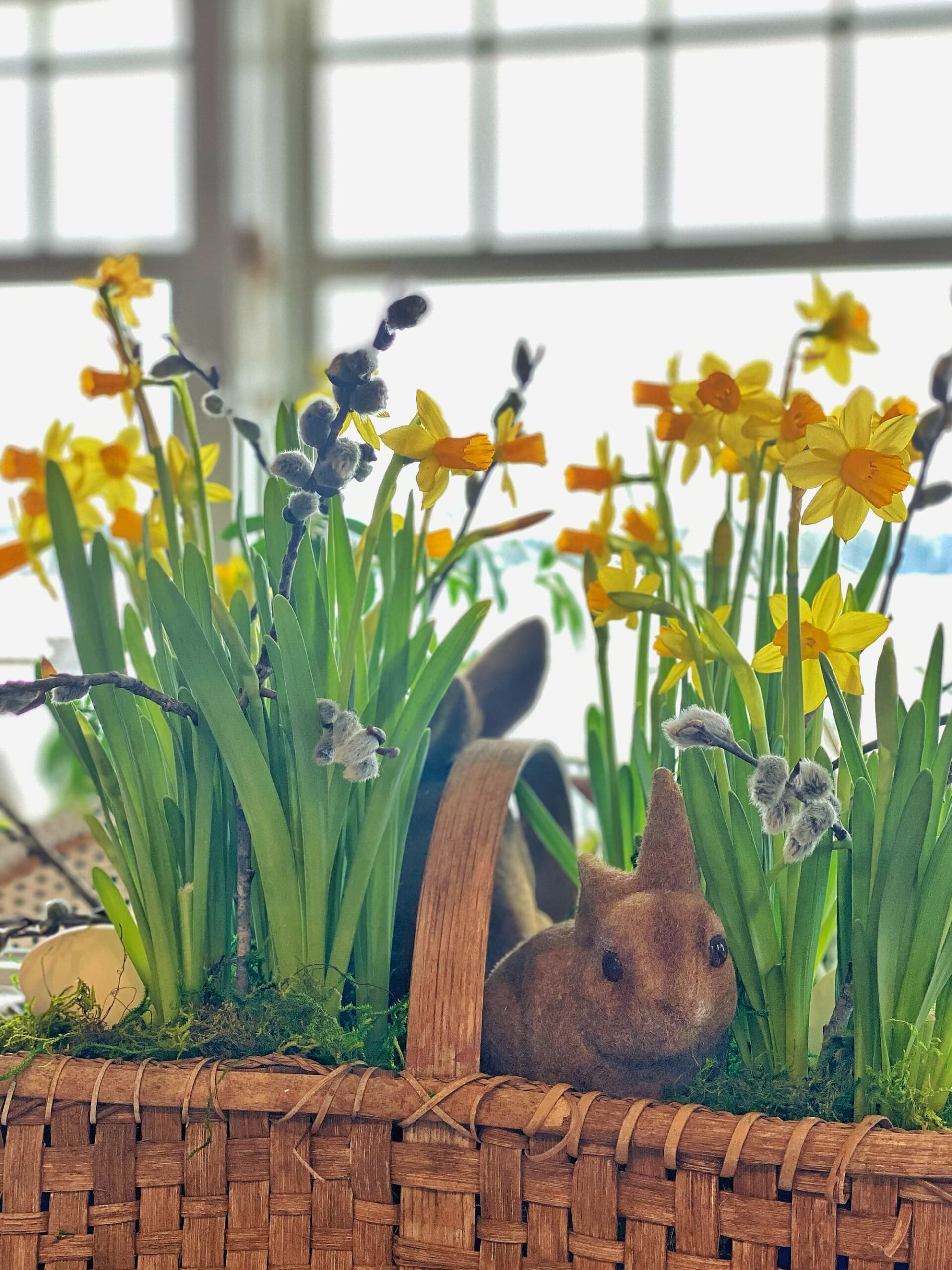 My Naturally Vintage Easter Table Setting Molly in Maine