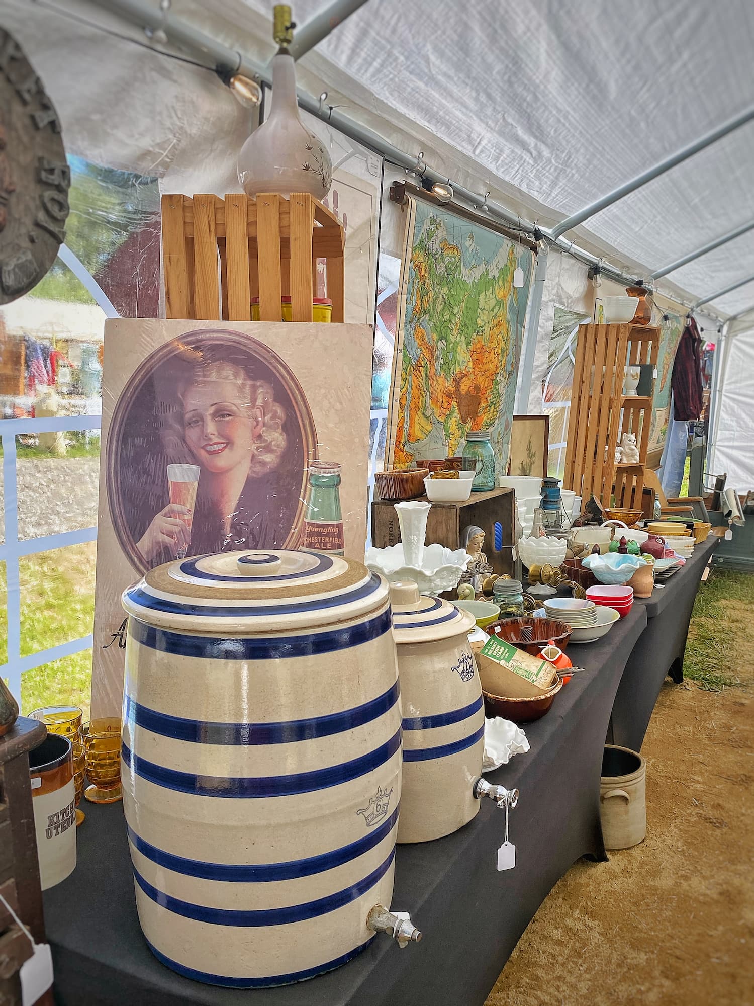 Let's Go to the Brimfield Flea Market Together! Molly in Maine