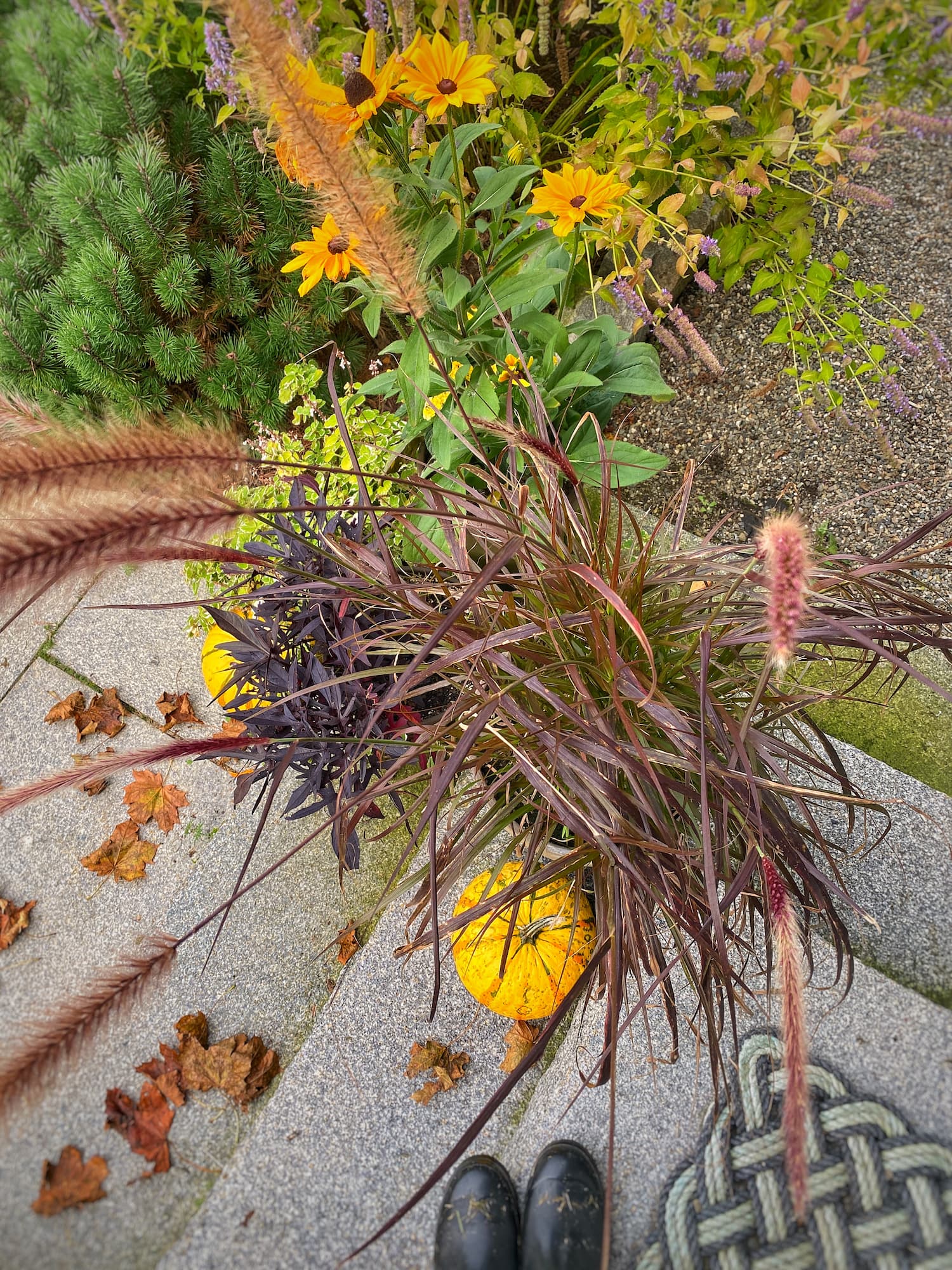 Create A Warm Fall Welcome Using Foraged and Natural Elements - Molly ...
