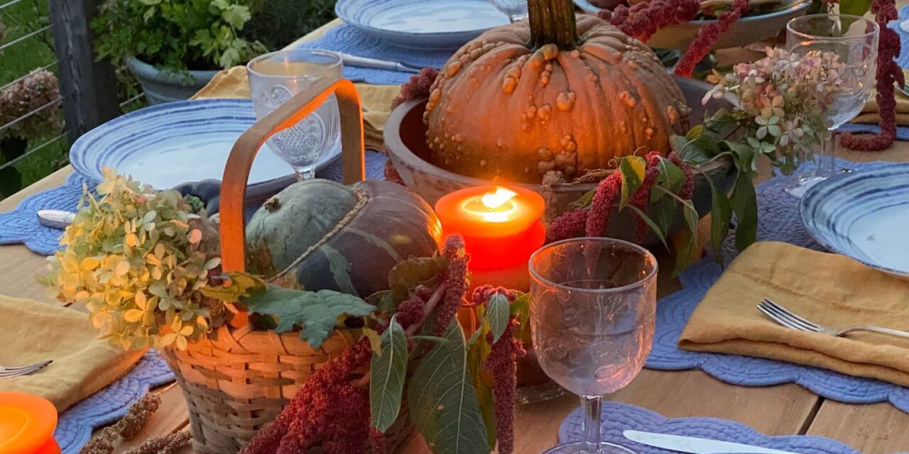 Celebrate a Harvest Thanksgiving with Farm-Stand Table Decor and Menu Inspiration