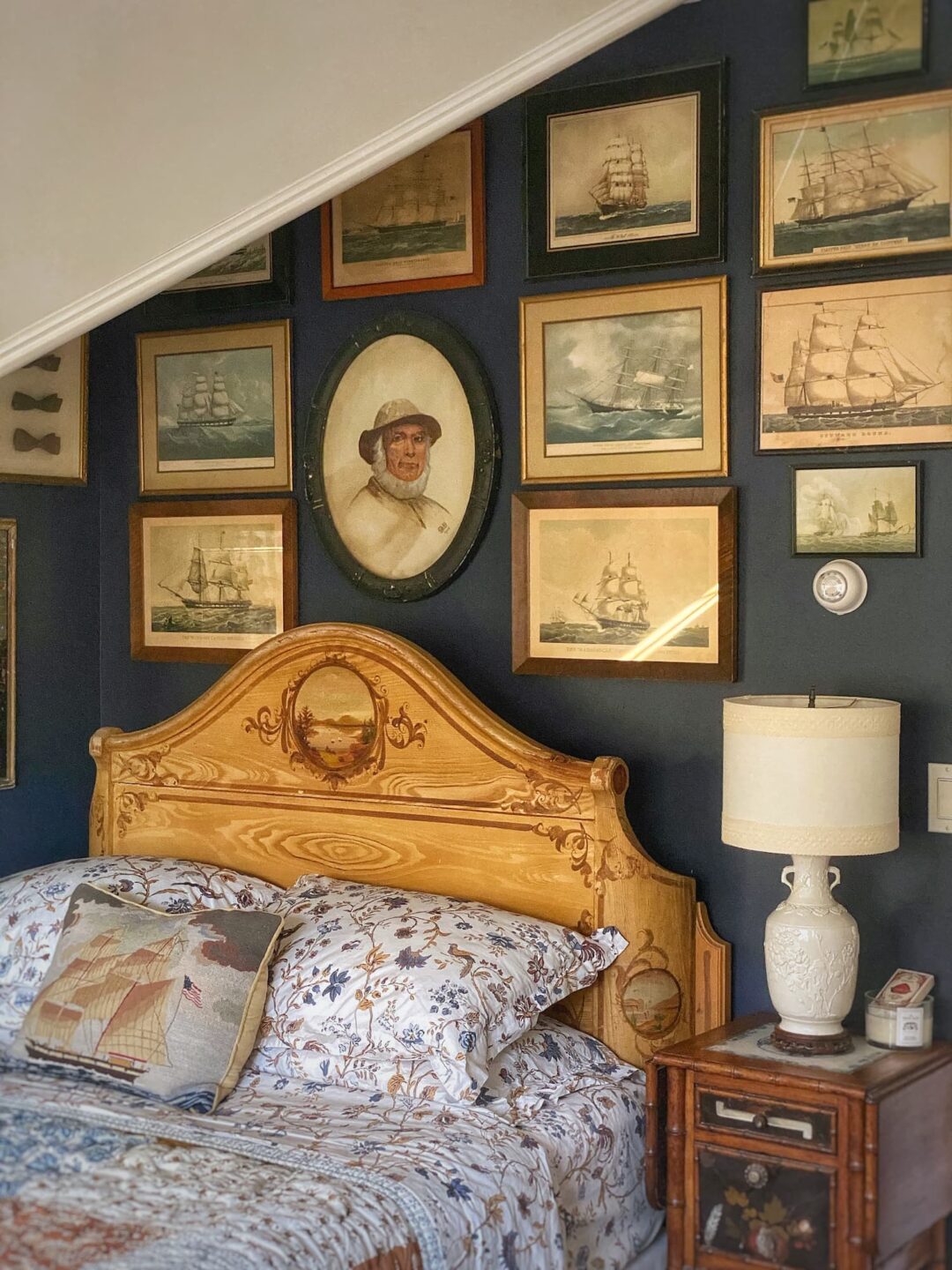 A Bedroom Fit For A Captain, Filled With Vintage Nautical Charm - Molly ...