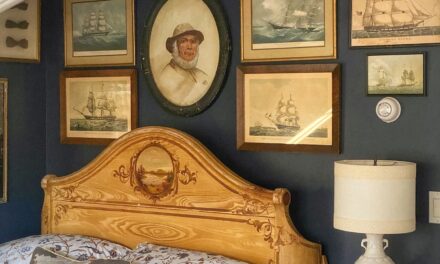 A Bedroom Fit For A Captain, Filled With Vintage Nautical Charm