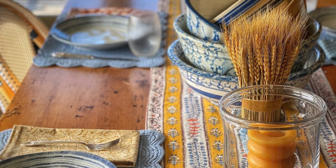 A Cozy Coastal Maine Fall Table — Warm Autumn Colors and a Simple Transition for Thanksgiving