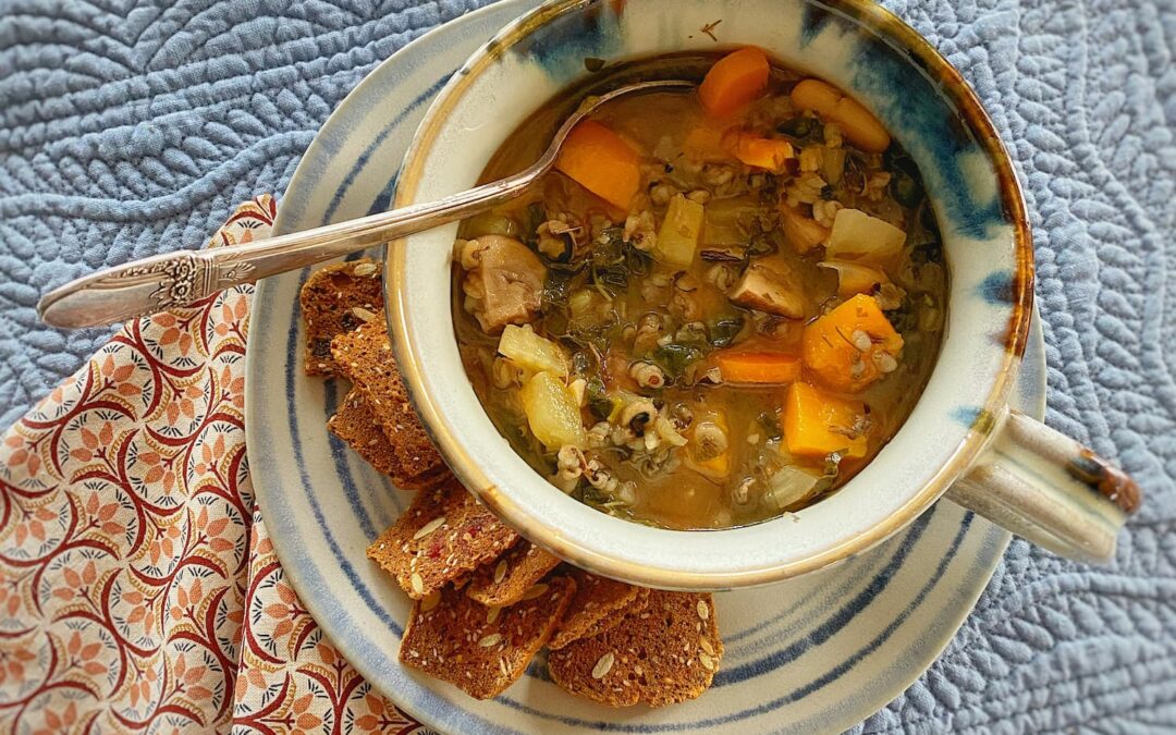 Getting Cozy With a Harvest Soup Chock Full Of Fall’s Bounty