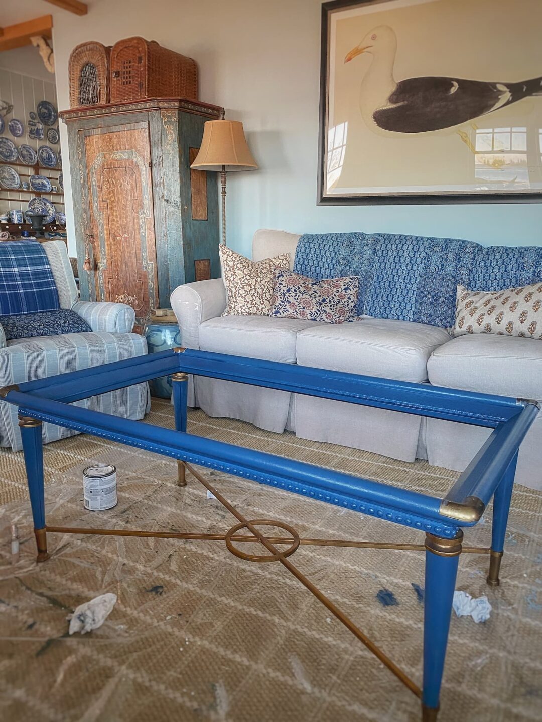 My Facebook Marketplace Coffee Table Transformation Molly in Maine