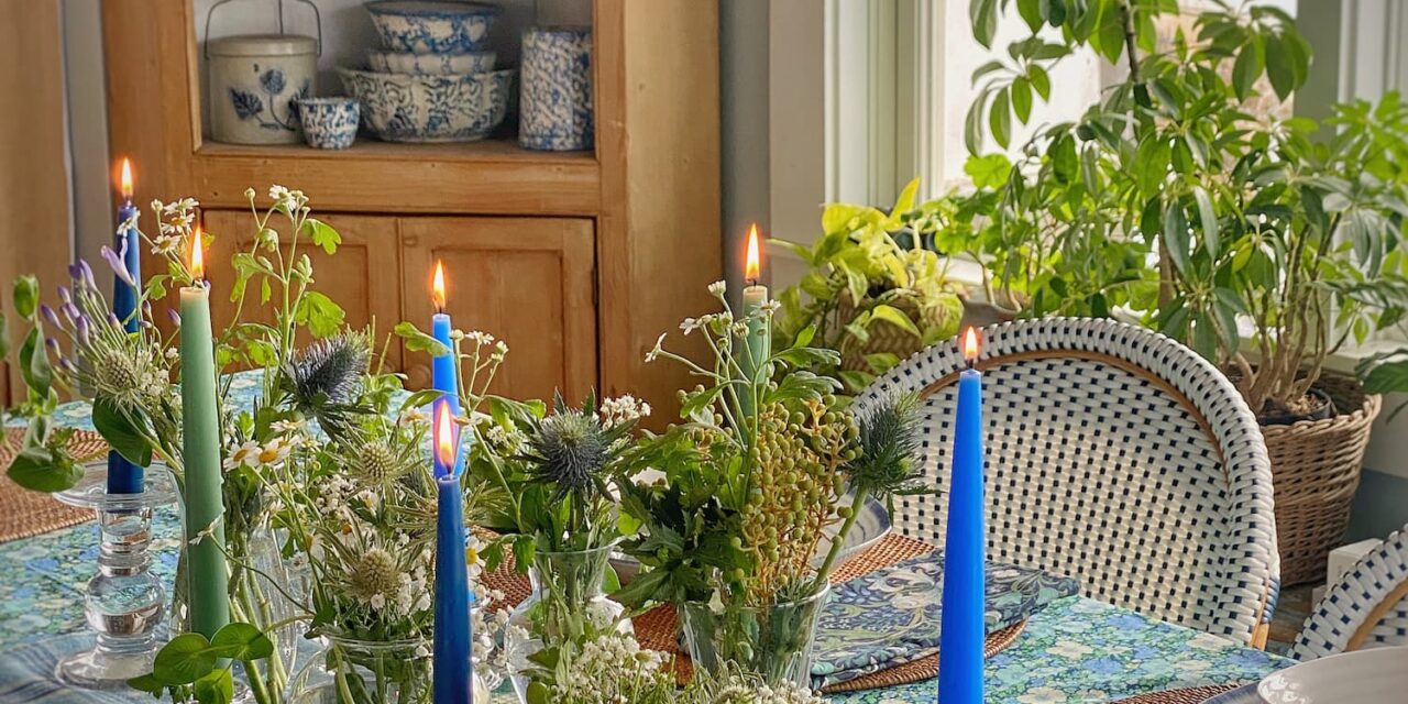 Dreaming of Spring, With a Bright-But-Cozy Table Setting