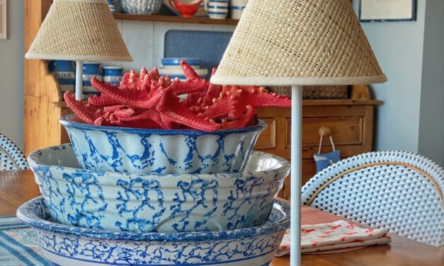 Coastal Style & Patriotic Touches Welcome July from Porch to Table