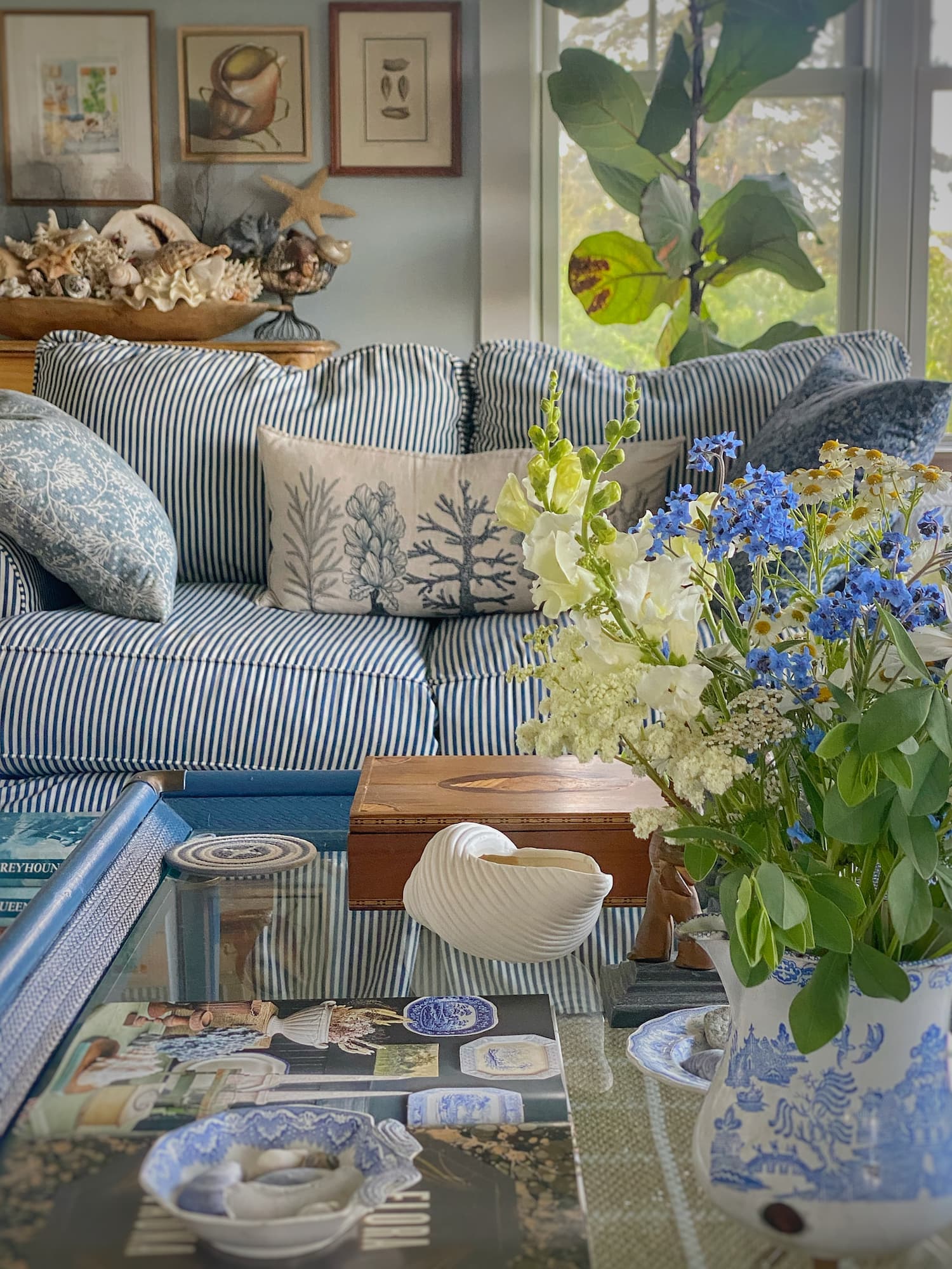 8 Ways I Embrace Coastal New England Style in My Home - Molly in Maine