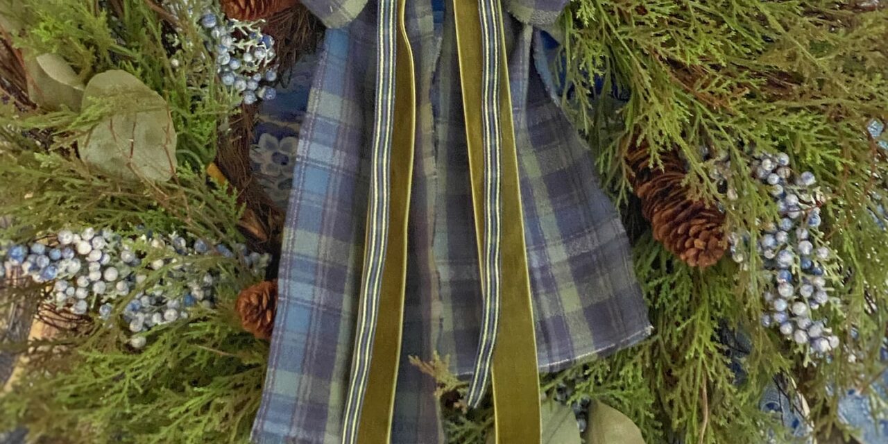 A Quiet Coastal Maine Christmas in the Dining Room