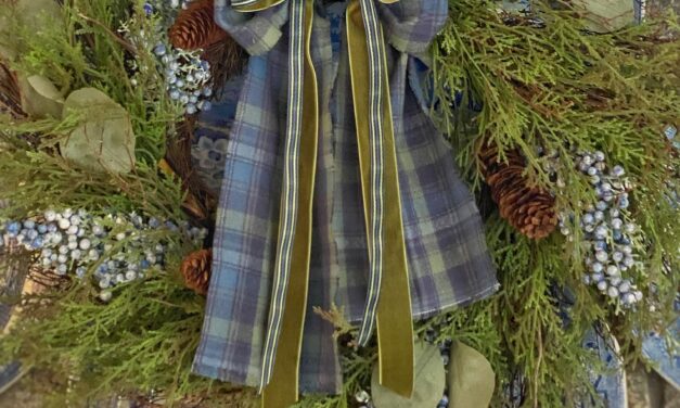 A Quiet Coastal Maine Christmas in the Dining Room